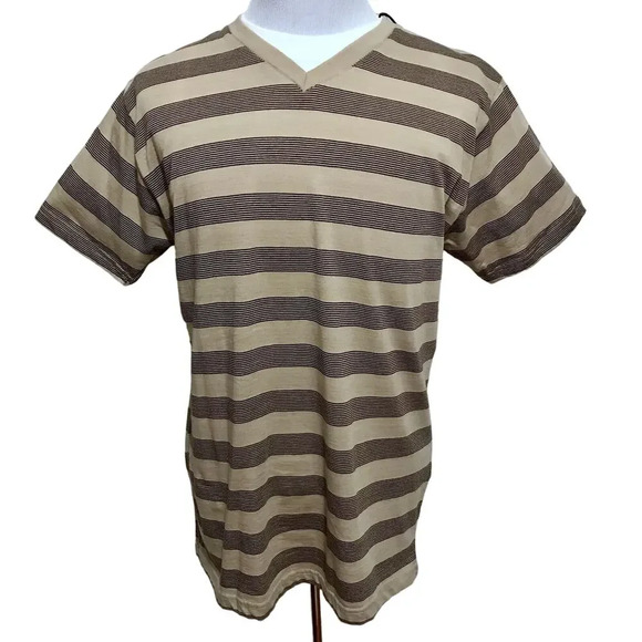 Vintage Varcity NWT Striped Shirt Men Various - Picture 1 of 7